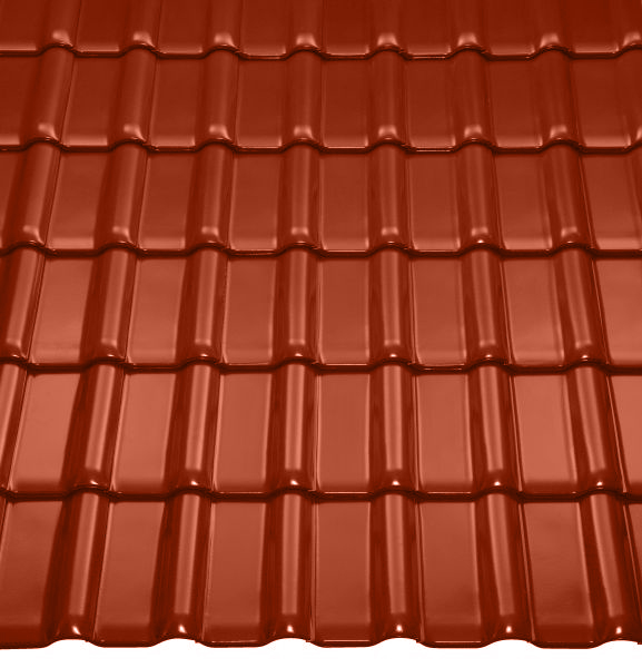 Керамическая черепица РУБИН 13V Натуральный, Braas